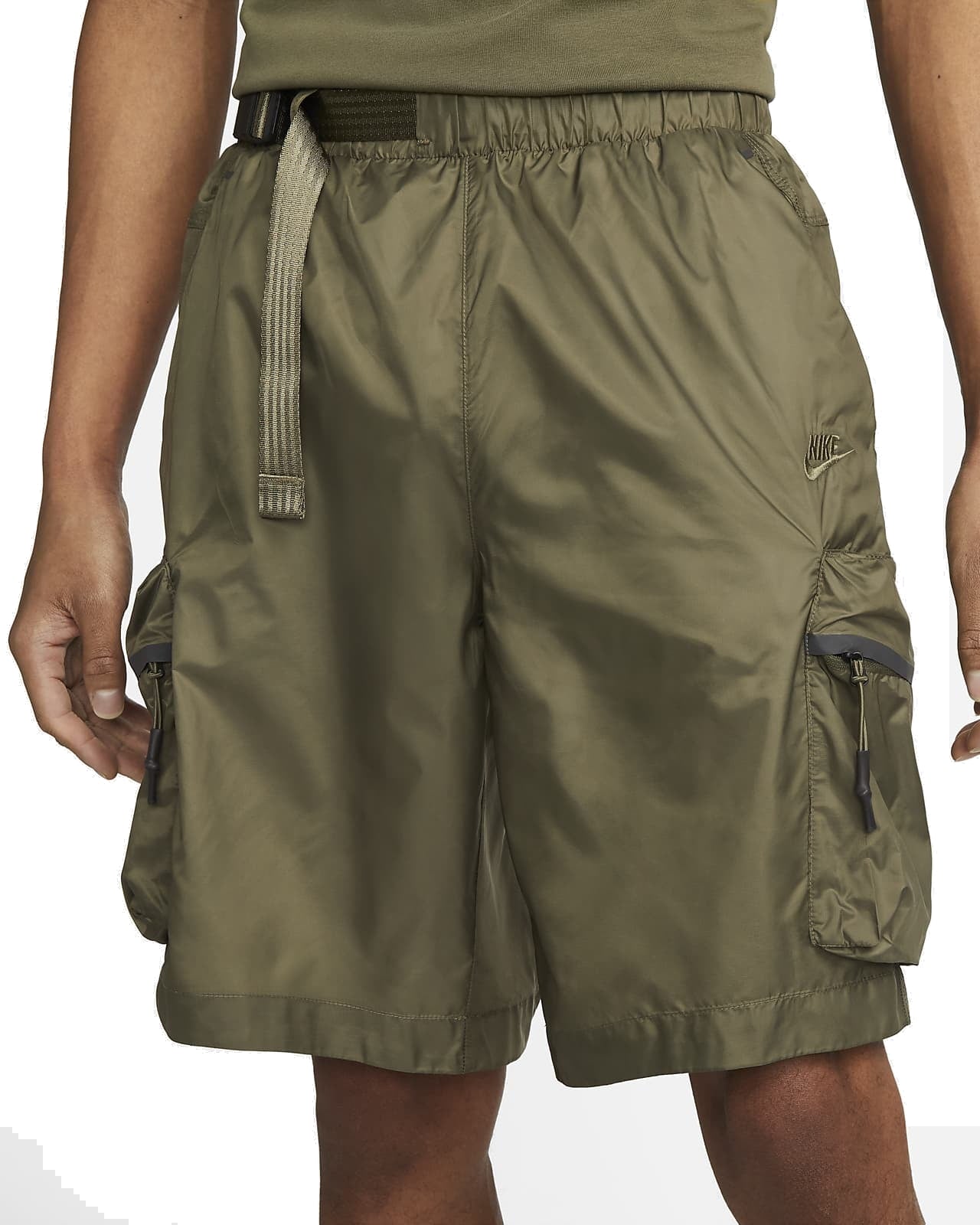 Nike Sportswear Tech Pack Woven Utility Shorts 'Olive' DX0230-222