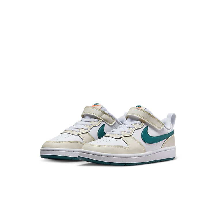 (PS) Nike Court Borough Low 2 'Cream Teal' BQ5451-017