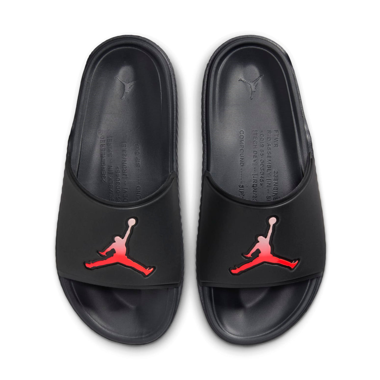 Air Jordan Paris Saint-Germain Jumpman Slides 'PSG - Black Infrared'  FQ7962-001