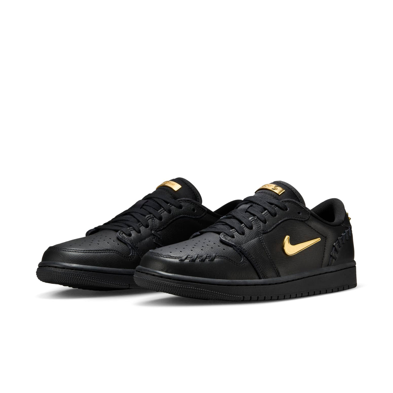 (WMNS) Air Jordan 1 Low Method of Make 'Black Metallic Gold' FN5032-007