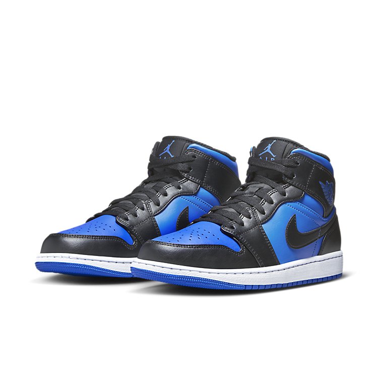 Air Jordan 1 Mid 'Black Varsity Royal' DQ8426-042