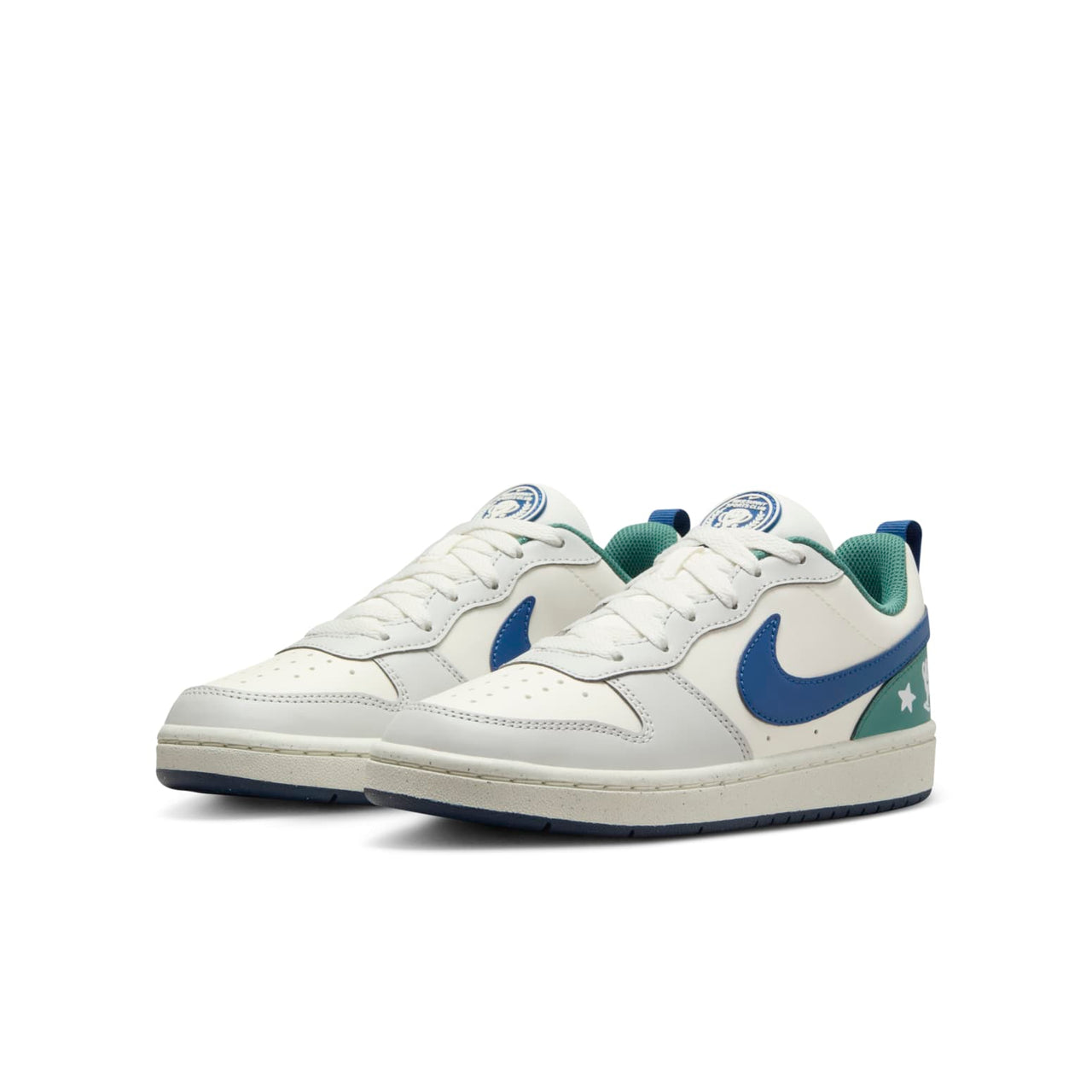 (GS) Nike Court Borough Low Recraft 'Sail Court Blue Bicoastal' HM3722-141