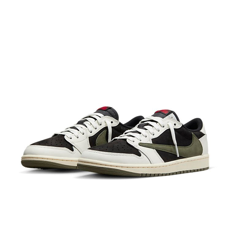 (WMNS) Air Jordan 1 Retro Low OG SP x Travis Scott 'Medium Olive' DZ4137-106