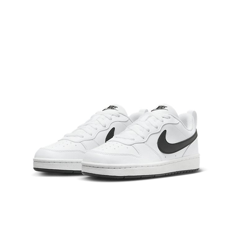 (GS) Nike Court Borough Low Recraft 'White Black' DV5456-104