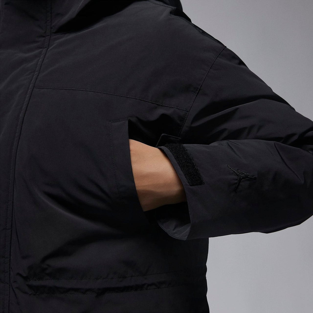 (WMNS) Air Jordan Down Parka Coat 'Black' FB5086-010