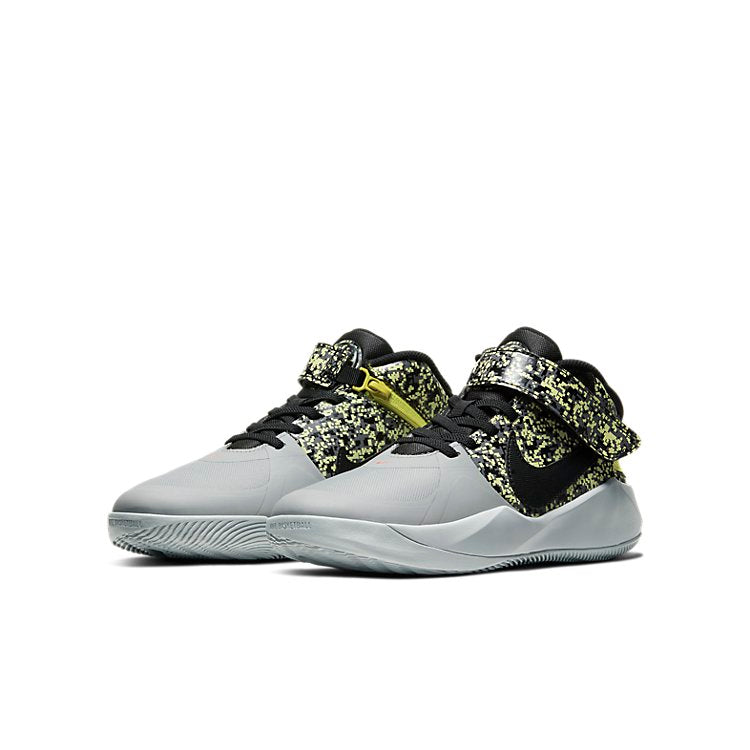 (GS) Nike Team Hustle 'Grey Oreo Yellow' CU1519-001