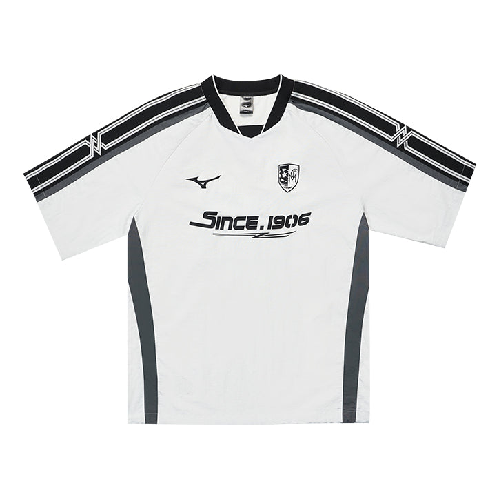 Mizuno Oversized Soccer T-Shirt 'White Black' K2CE43Y1