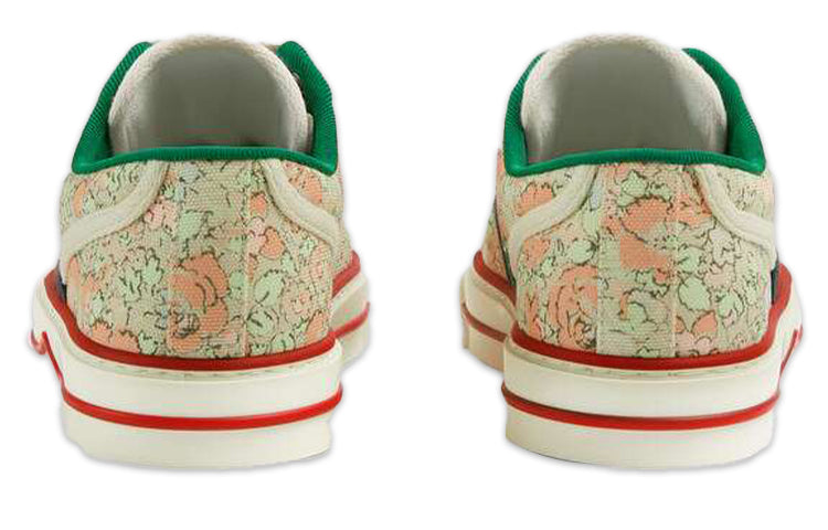 (WMNS) Liberty of London x Gucci Tennis 1977 'Floral - Mint Green' 606110-2I410-3960