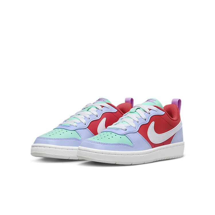 (GS) Nike Court Borough Low Recraft 'Cobalt Bliss Track Red' DV5456-400