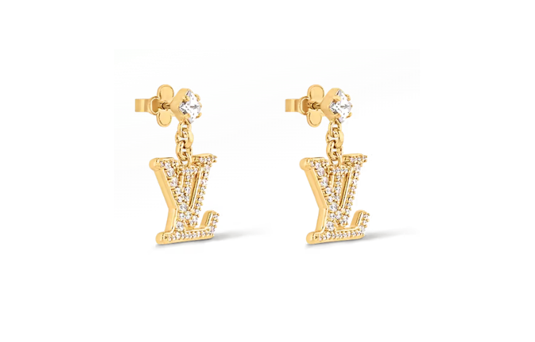 LOUIS VUITTON Lady Lv Earrings