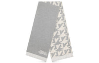 LOUIS VUITTON Knit Scarf Men's Gray