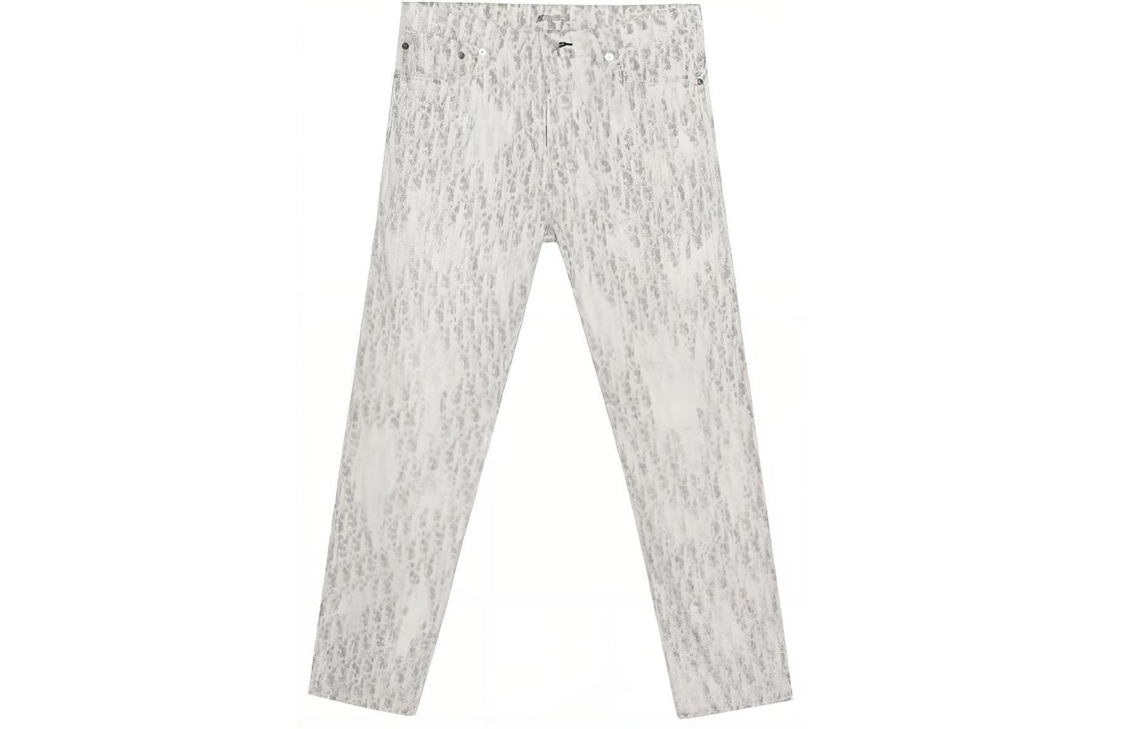 DIOR Quarterly New Products Jeans Men White