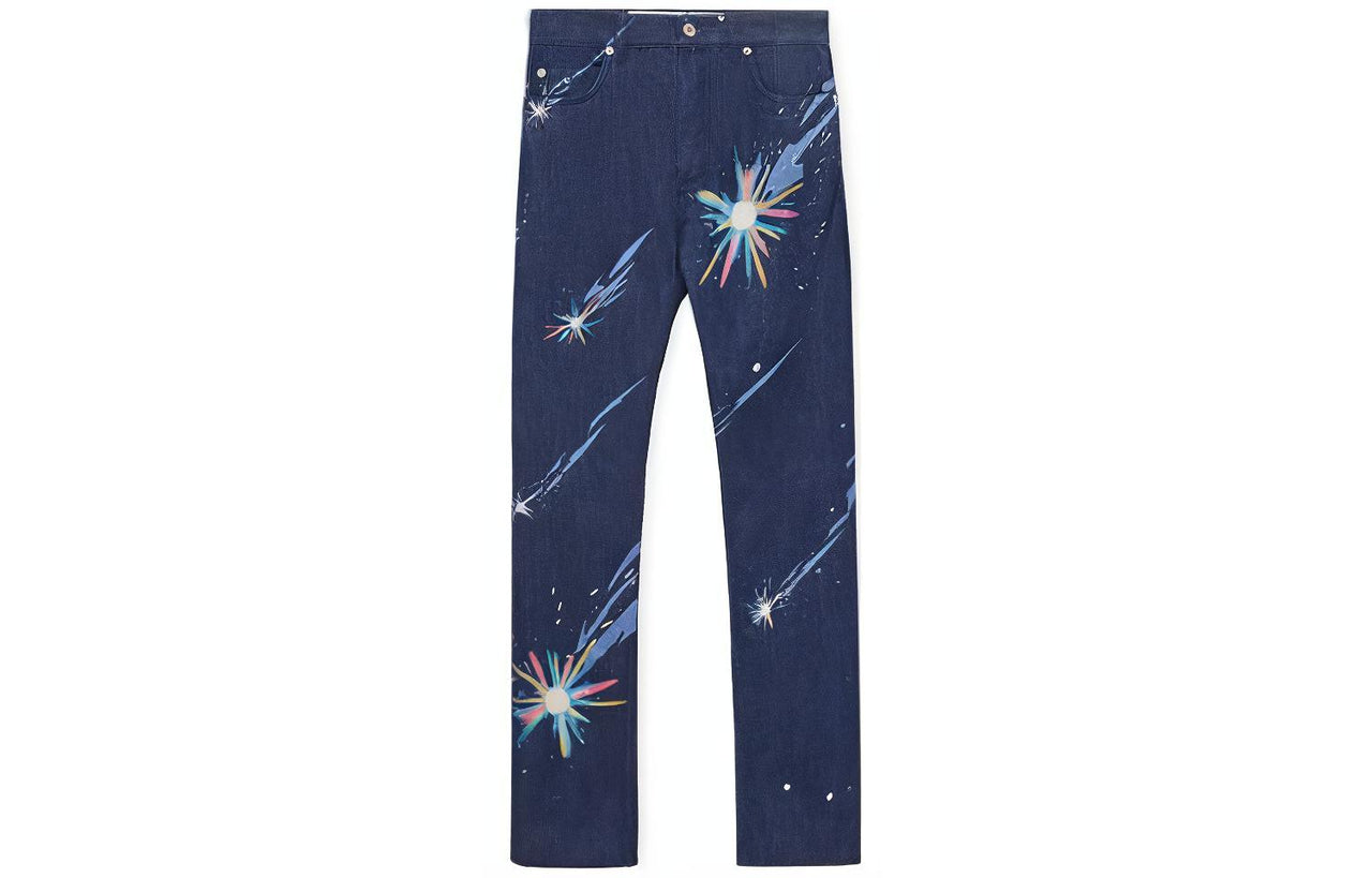 LOEWE x Ghibli SS23 Jeans Women's Marine Blue