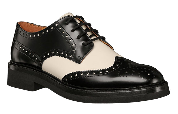 DIOR Teddy D Derby Shoes Casual Shoes Women's Black
