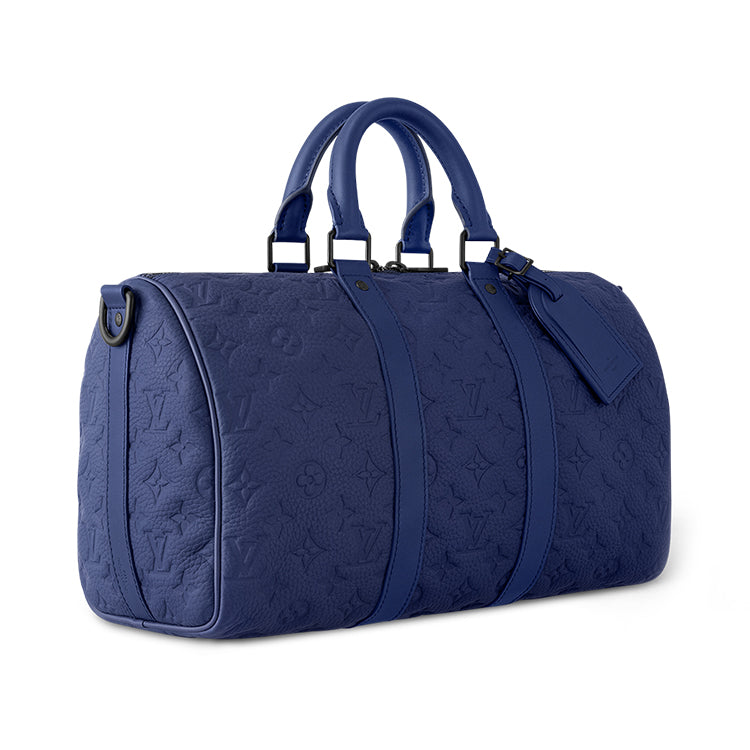 LOUIS VUITTON KeepallBandoulière Taurillon Cow Leather Monkey Bag Travel Bag Men's