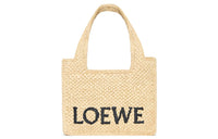 LOEWE Raffia Fiber Tote Bag, Shopping Bag, Handbag Mini Women's Natural