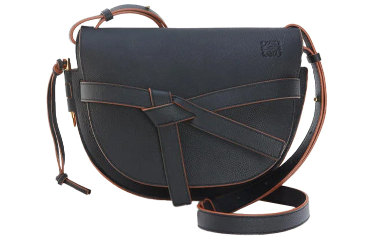 LOEWE Gate Cow Leather Portable Crossbody Bag, Shoulder Bag Women's