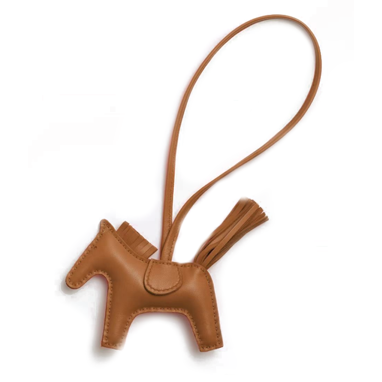 HERMES Lambskin Accessories Unisex Brown