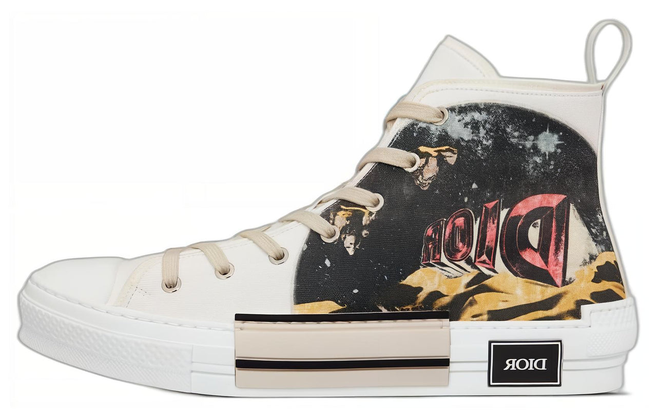 DIOR B23 High Top AsteroDIOR White
