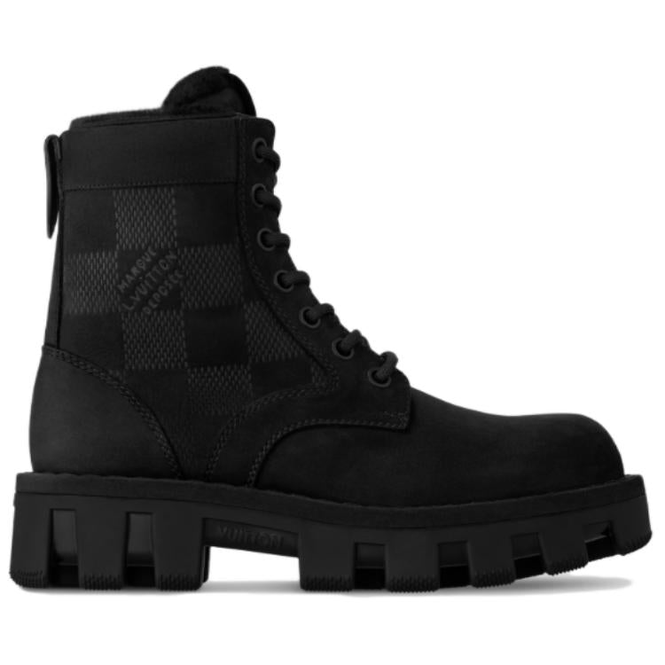 LOUIS VUITTON SKIing Collection Short Martin Boot Men's Black