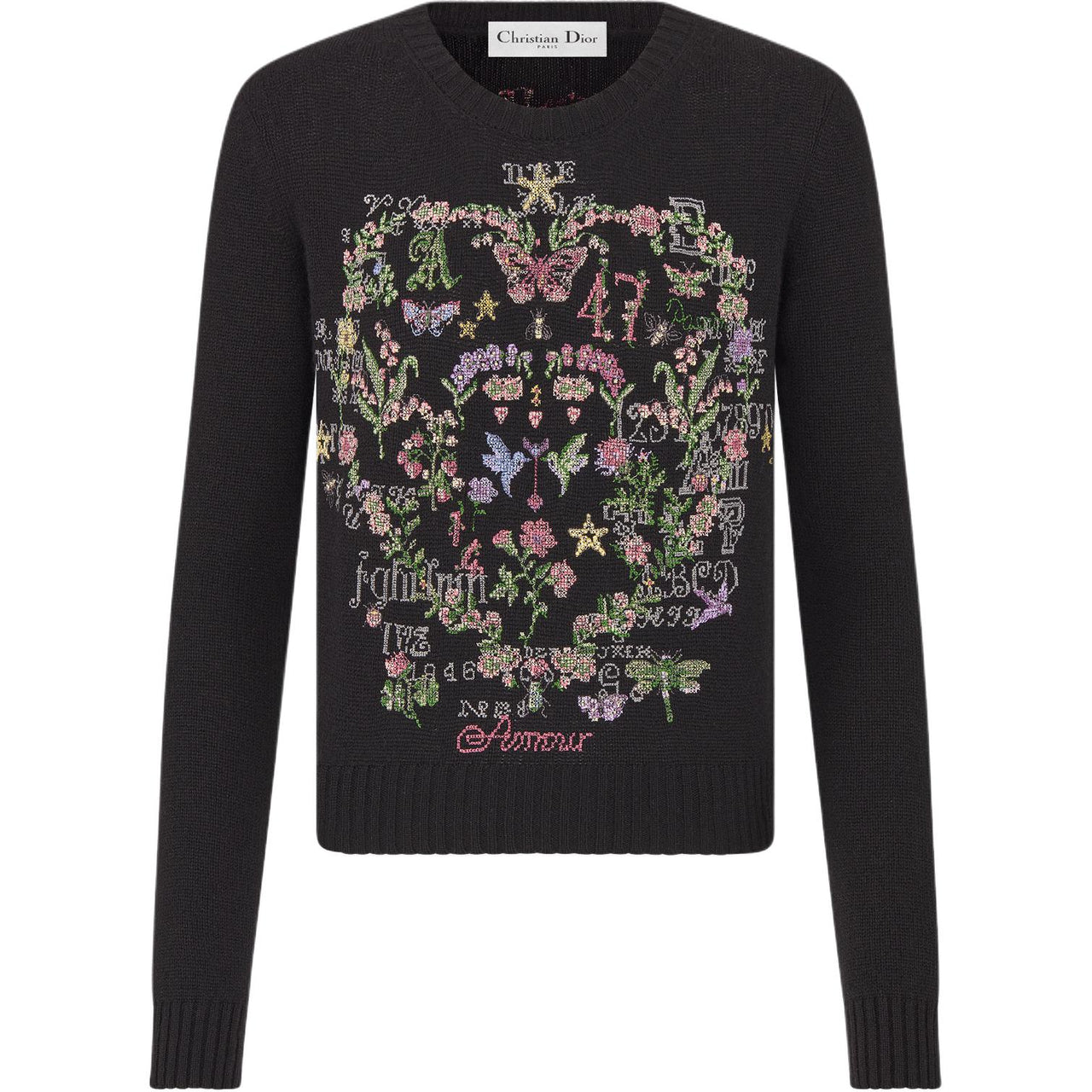 DIOR Cashmere Sweater Women's Black
