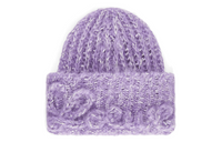 LOEWE Mohair Polyamide Beanies Men's Purple