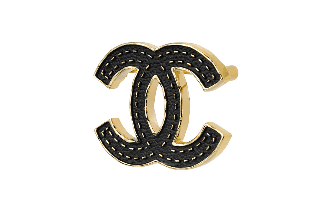 CHANEL Brooches Women's Black