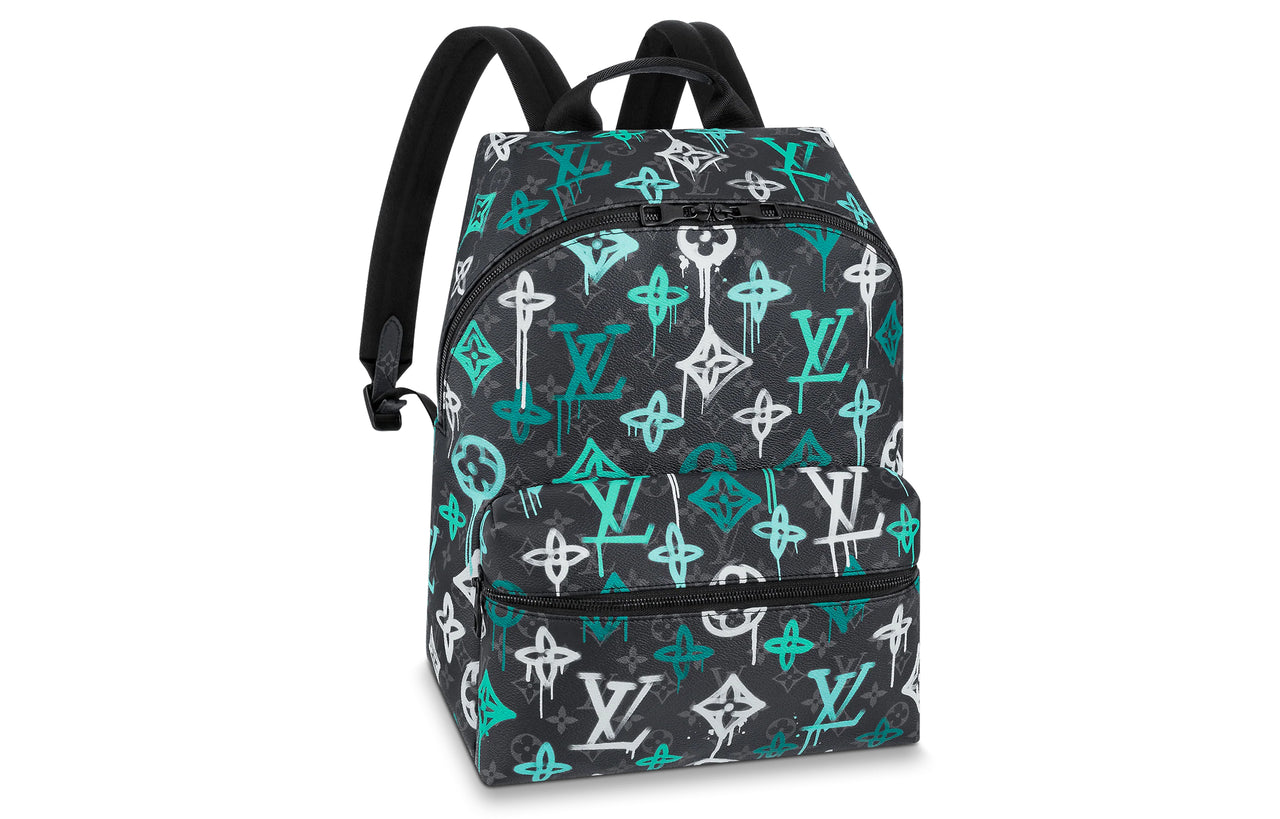 LOUIS VUITTON Discovery Backpack Lv Graffiti Multicolor