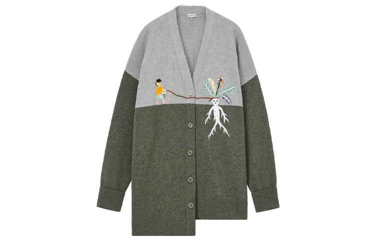 LOEWE FW23 Knitwear Women's Green