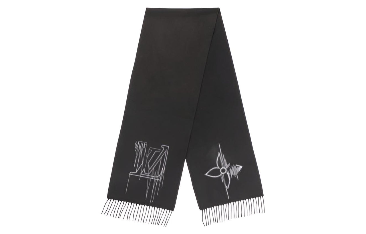 LOUIS VUITTON Cashmere Scarves Unisex
