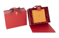 HERMES Constance Gold Buckle Togo Calfskin Double-Sided Leather Belt Men's Black/Chocolate Width: 3.8cm