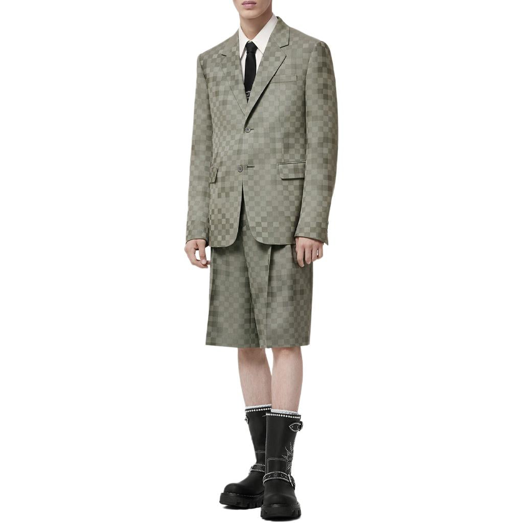 LOUIS VUITTON Business Suits Coats Men's Green