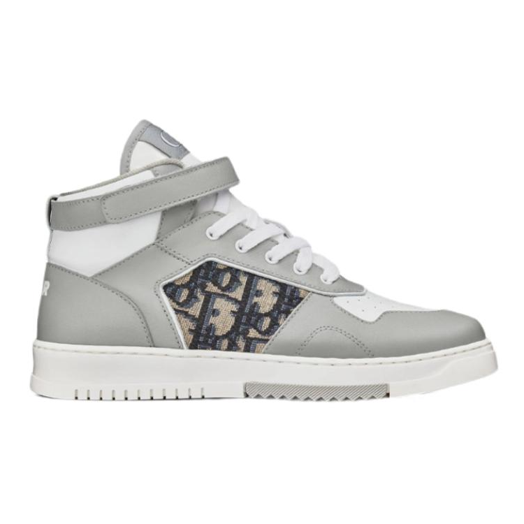 DIOR B27 High Top Kids' Skateboarding Shoes Gray Kids'