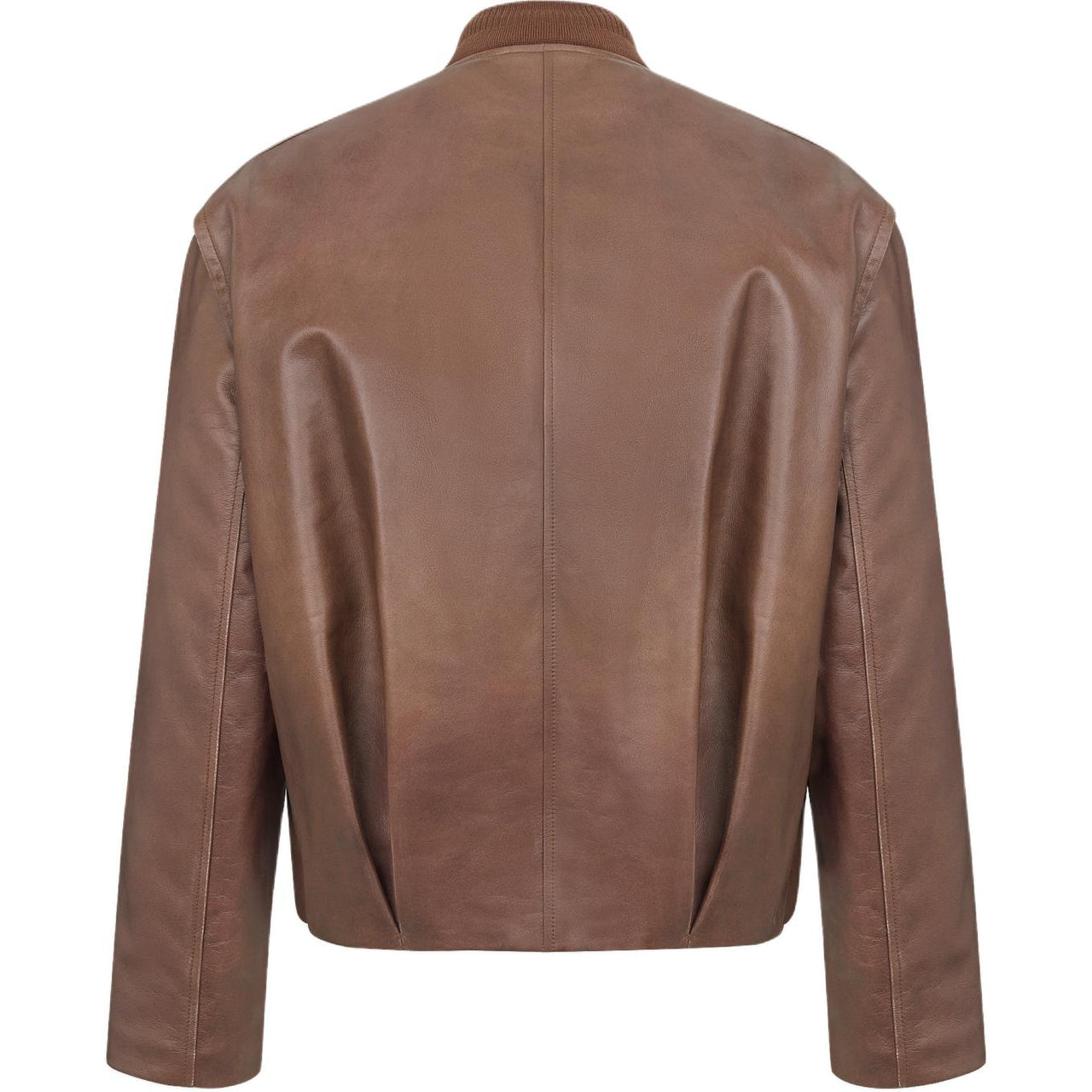 DIOR FW24 Leather Jacket Men's Brown