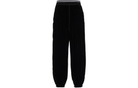 MIU MIU SS23 Knitted Sweatpants Women's Black