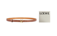 LOEWE Leather Belts Women's Tan Box
