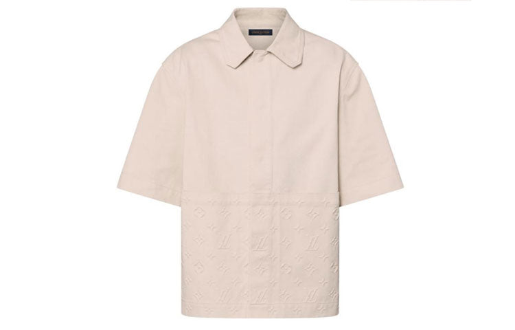 LOUIS VUITTON Monogram Workwear Short-Sleeved Shirt
