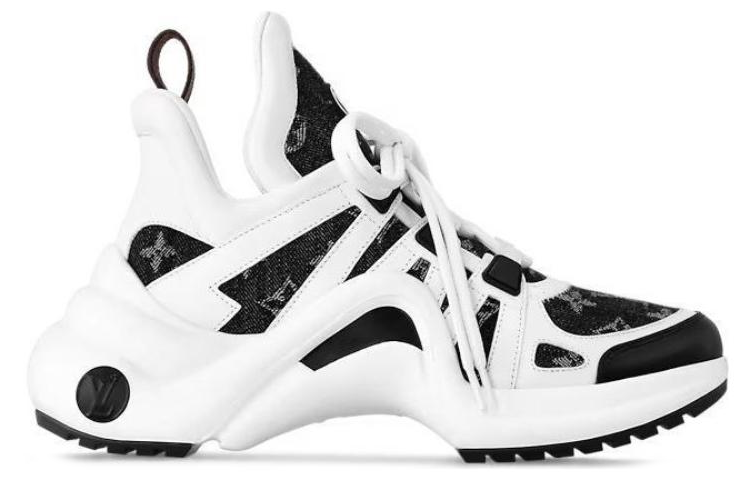 LOUIS VUITTON Archlight Mid Top Casual Shoes Women's Black