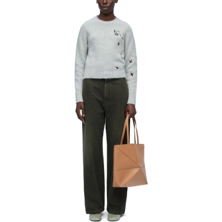 LOEWE FW23 Sweater Women's Gray