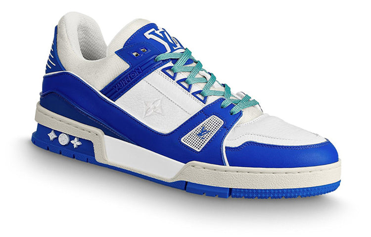 LOUIS VUITTON Trainer Sneakers 'White Blue'