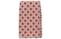 MIU MIU SS21 Knit Long Skirts Women's Pink Beige