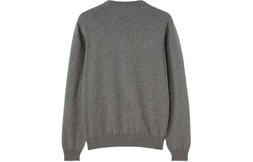 Loro Piana Classic Crew Neck Sweatshirt Men's Gray