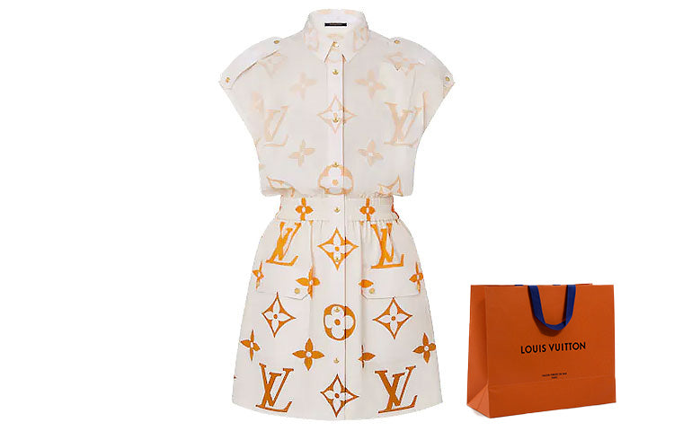 LOUIS VUITTON SS21 Dress Women's White