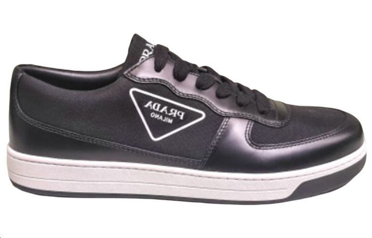PRADA Stylish Skateboarding Shoes Men's Black