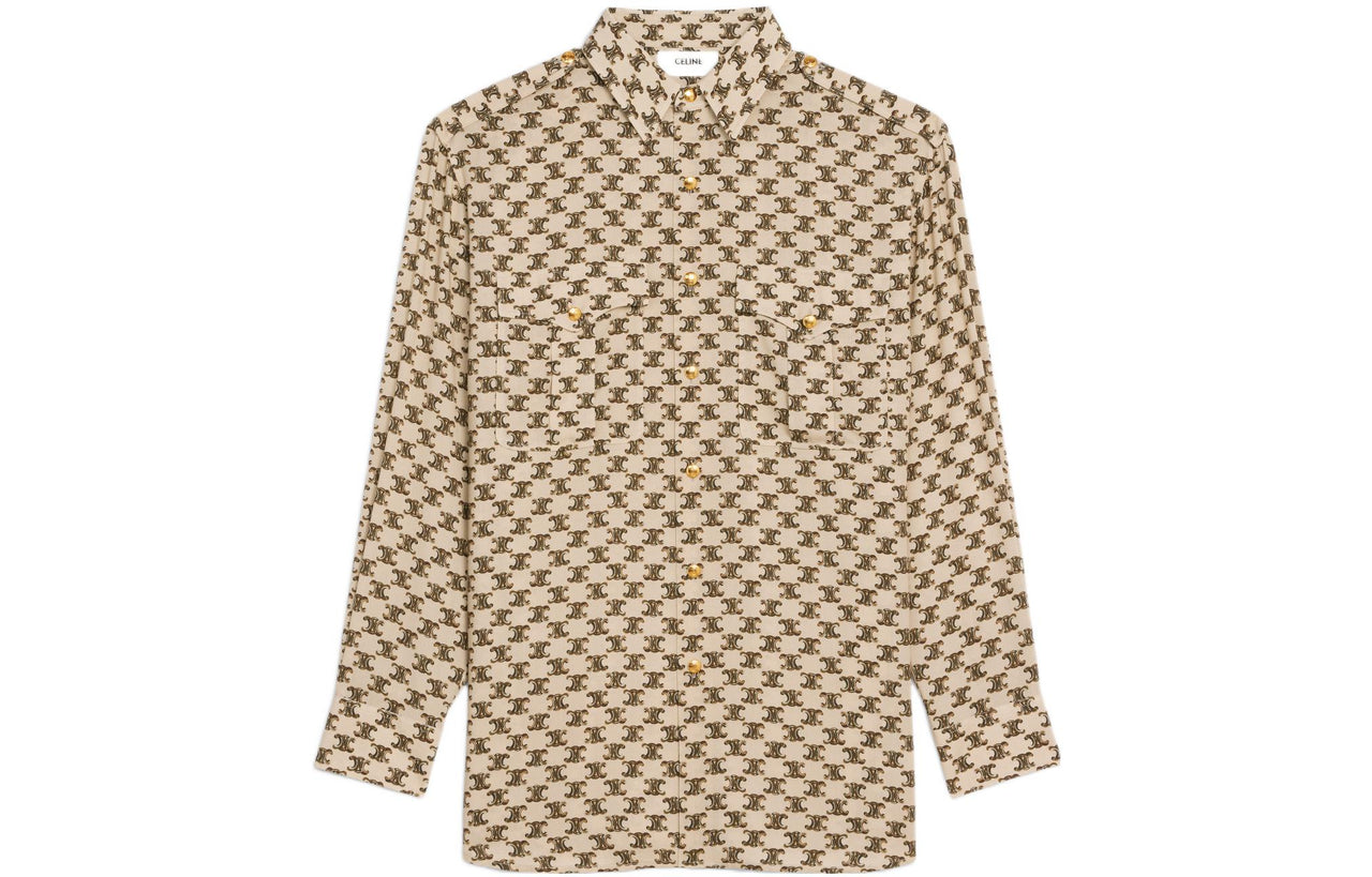 CELINE FW22 Shirt Women's Caramel