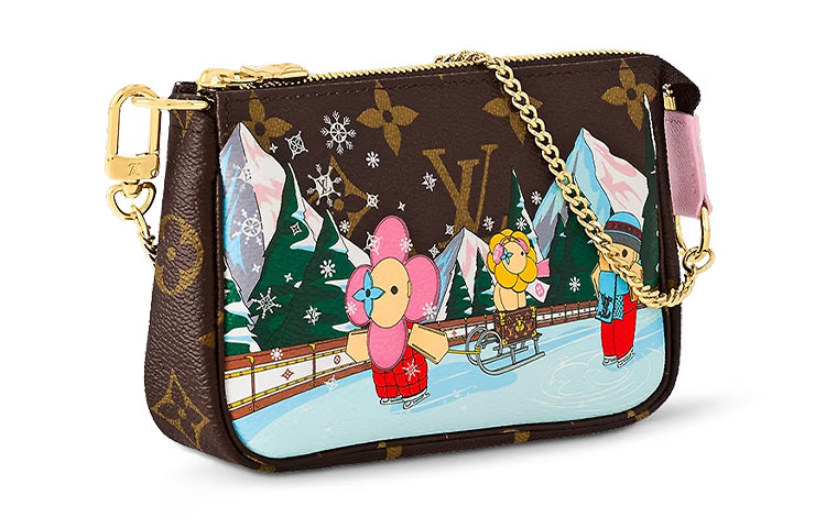 LOUIS VUITTON Pochette Accessoires Wallet On Chain