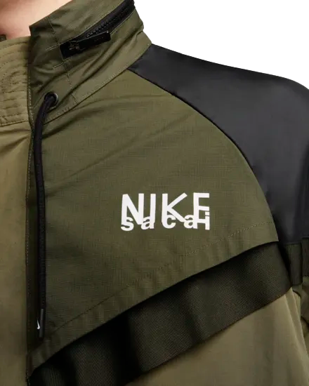 Nike x sacai Trench Jacket 'Medium olive' DQ9027-222