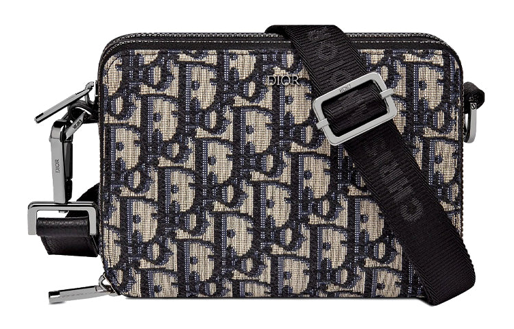 DIOR Technical Fabric Clutches Shoulder Bag Crossbody Bag Regular Men's Black