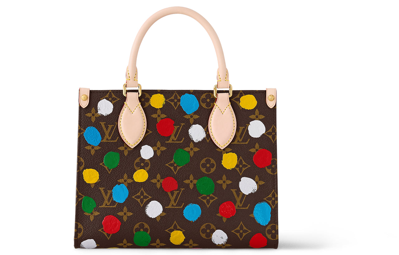 Yayoi Kusama X LOUIS VUITTON ONTHEGO Handbags
