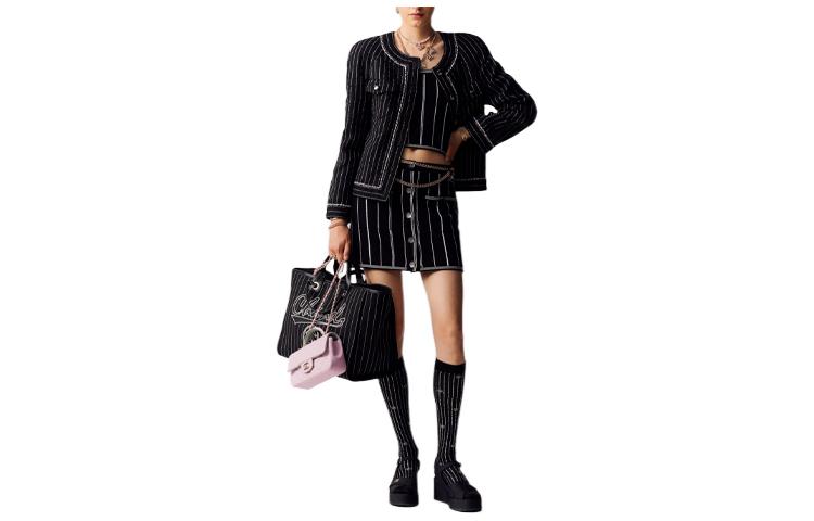 CHANEL SS23 Jackets Coats Women's Black